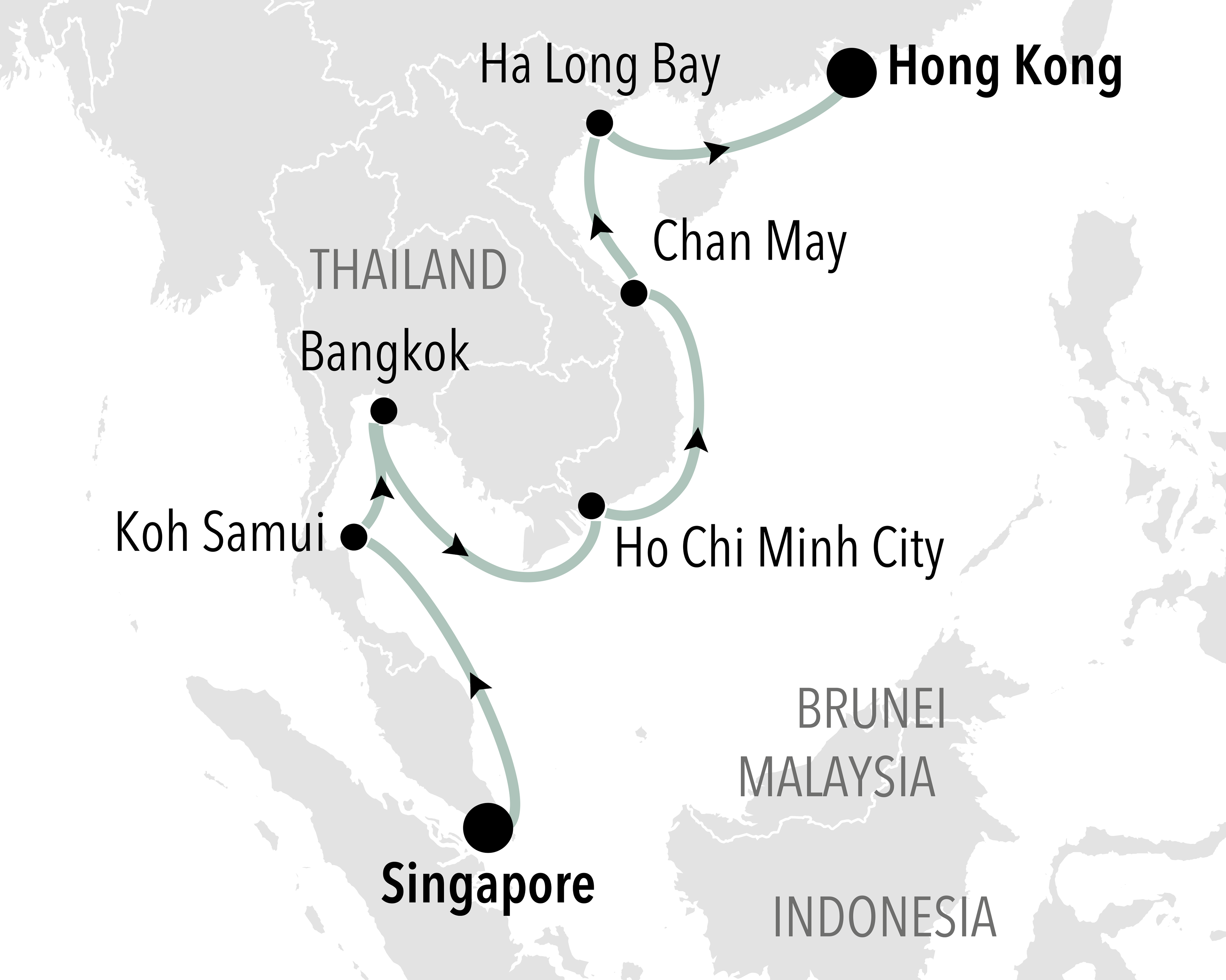 Singapore to Hong Kong President's Council Travel Programs